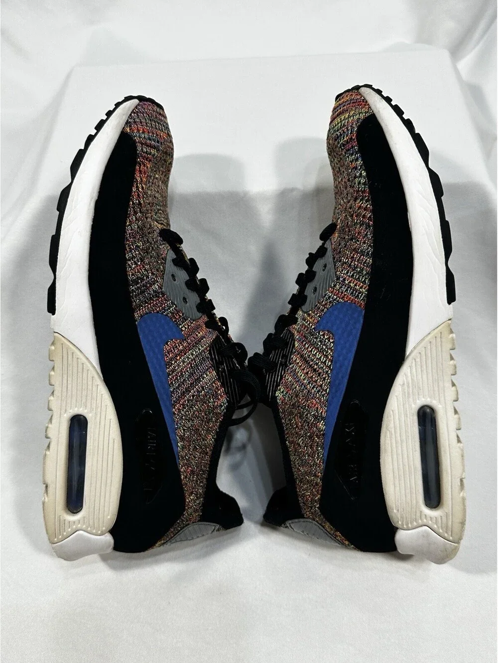 Nike Air Max 90 Flyknit Multicolor 881109-001 Men’s 7.5 / Women’s 9